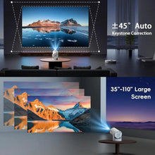 Charger l&#39;image dans la galerie, Mini projecteur HD 4K CozyLight

